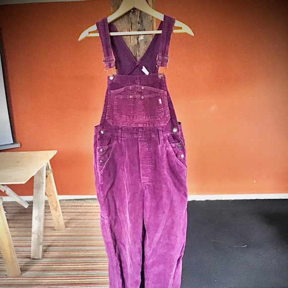 Jordache Pants - Jordache Purple Corduroy Jumpsuit